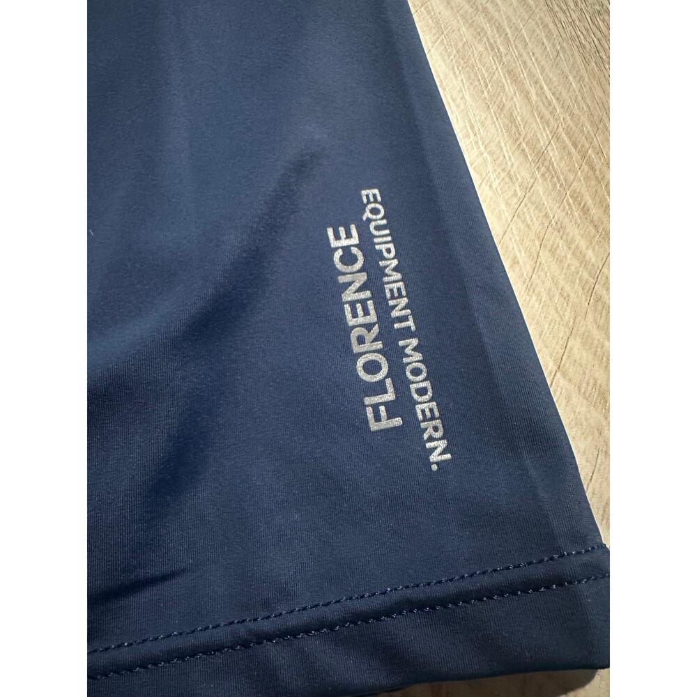 Florence Marine Long Sleeve Hooded Rashguard Navy L NEW - Picture 6 of 9